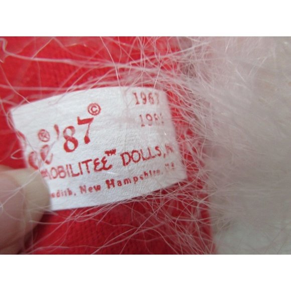 Annalee Mobilitee 18" Santa w/Book & Green Burlap Sack #5505 w/Tag EUC - Picture 12 of 12